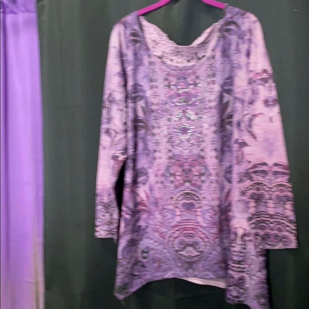One World Women’s Purple Top XL